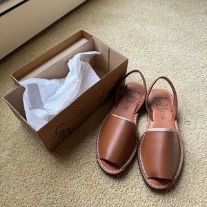 Avarcas USA Handmade in Spain Brown Classic Sandals